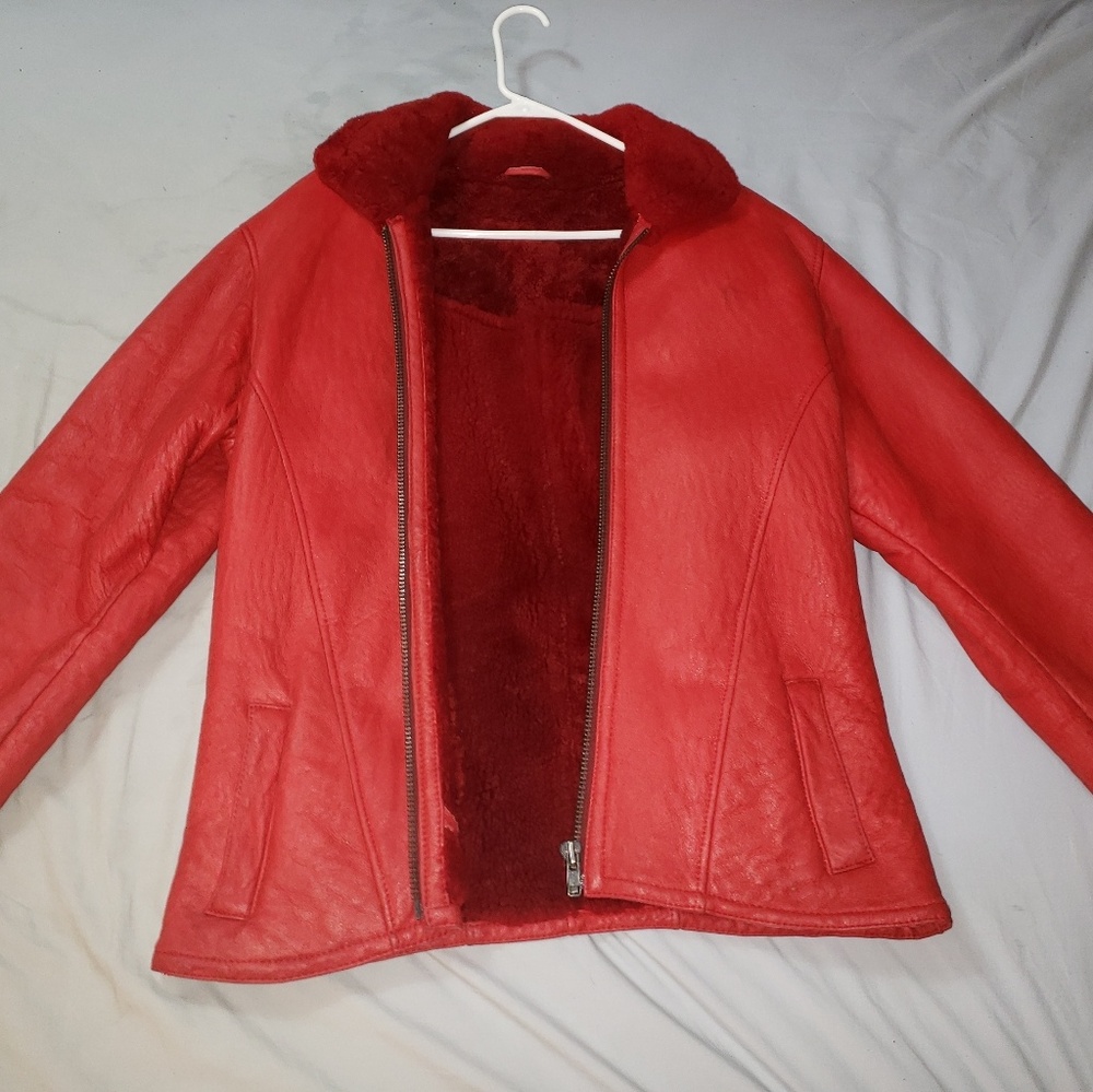 Leather Coat